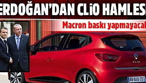 Erdoğan'an clio hamlesi! Macron baskı yapmayacak 