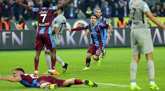 Trabzonspor, ligde 115 hafta sonra ilk 2'de 