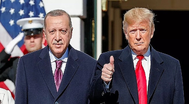 Cumhurbaşkanı Erdoğan, ABD Başkanı Donald Trump'a mesaj gönderdi