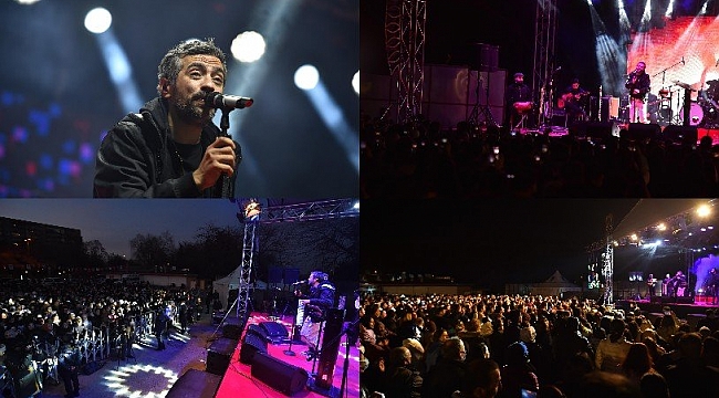 Kışa veda konserinde Karadeniz türküleri
